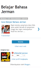 Mobile Screenshot of carabelajarbahasajerman.blogspot.com