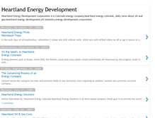 Tablet Screenshot of heartlandenergydevelopment.blogspot.com