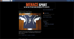 Desktop Screenshot of menacesport.blogspot.com