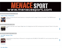 Tablet Screenshot of menacesport.blogspot.com