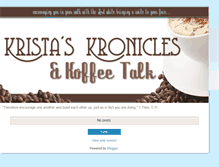 Tablet Screenshot of litlkrista.blogspot.com