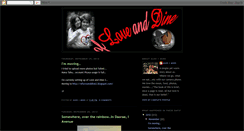 Desktop Screenshot of ofloveanddine.blogspot.com