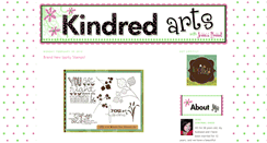 Desktop Screenshot of kindredarts.blogspot.com