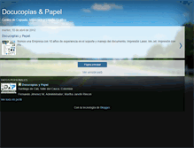 Tablet Screenshot of docucopiasypapel.blogspot.com