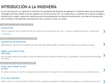 Tablet Screenshot of cursointroduccioningenieria.blogspot.com