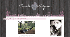 Desktop Screenshot of dramaticelegance.blogspot.com