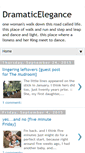 Mobile Screenshot of dramaticelegance.blogspot.com