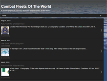 Tablet Screenshot of combatfleetoftheworld.blogspot.com