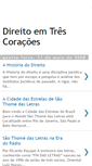 Mobile Screenshot of direitotrescoracoes.blogspot.com