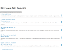 Tablet Screenshot of direitotrescoracoes.blogspot.com