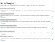 Tablet Screenshot of nurasthoughts.blogspot.com