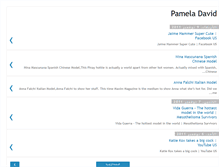 Tablet Screenshot of pamela-david-fan.blogspot.com