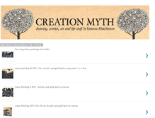 Tablet Screenshot of creationmythint.blogspot.com