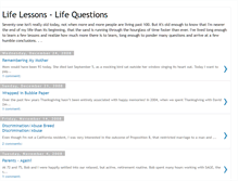 Tablet Screenshot of lifelessons-lifequestions.blogspot.com