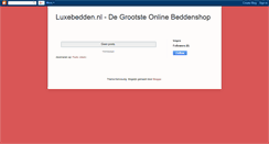 Desktop Screenshot of luxebedden-nl.blogspot.com