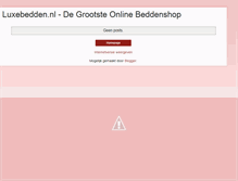 Tablet Screenshot of luxebedden-nl.blogspot.com