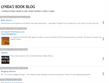 Tablet Screenshot of lyndasbookblog.blogspot.com