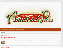 Tablet Screenshot of amicidellapizza.blogspot.com