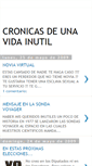 Mobile Screenshot of cronicasdeunavidainutil.blogspot.com