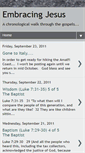 Mobile Screenshot of embracingjesus.blogspot.com