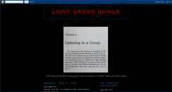 Desktop Screenshot of jointgrouphowls.blogspot.com