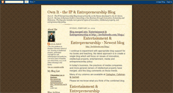 Desktop Screenshot of ip-entrepreneurs.blogspot.com