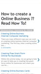 Mobile Screenshot of how-to-create-online-business.blogspot.com