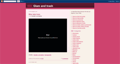 Desktop Screenshot of glamandtrash.blogspot.com