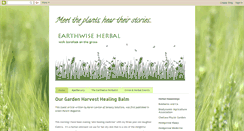 Desktop Screenshot of earthwiseherbal.blogspot.com