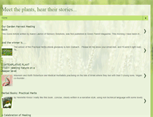 Tablet Screenshot of earthwiseherbal.blogspot.com