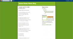 Desktop Screenshot of jamesrosso.blogspot.com