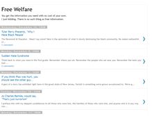 Tablet Screenshot of freewelfare.blogspot.com
