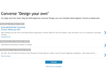 Tablet Screenshot of converse-design-your-own.blogspot.com