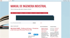 Desktop Screenshot of manualingenieriaindustrial.blogspot.com