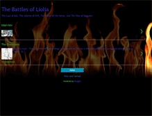 Tablet Screenshot of battlesofliolia.blogspot.com