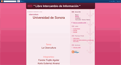 Desktop Screenshot of libreintercambiodeinfokarlita.blogspot.com