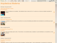 Tablet Screenshot of casas-modernas.blogspot.com