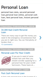 Mobile Screenshot of personal-loans-easy.blogspot.com