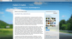 Desktop Screenshot of faroefaro.blogspot.com