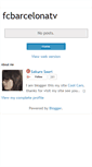 Mobile Screenshot of fcbarcelonatv.blogspot.com