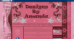 Desktop Screenshot of dezignsbyamanda.blogspot.com