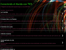 Tablet Screenshot of conociendoelmundocontics.blogspot.com