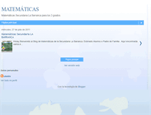 Tablet Screenshot of mateslabarranca.blogspot.com