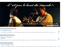 Tablet Screenshot of cestpasleboutdumonde.blogspot.com