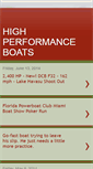 Mobile Screenshot of highperformanceboats.blogspot.com