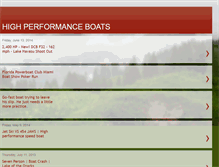 Tablet Screenshot of highperformanceboats.blogspot.com