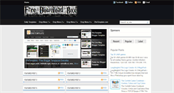 Desktop Screenshot of freedownloadbox.blogspot.com