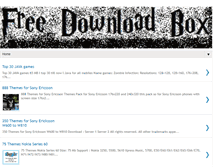 Tablet Screenshot of freedownloadbox.blogspot.com