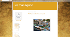 Desktop Screenshot of losmacaquito.blogspot.com
