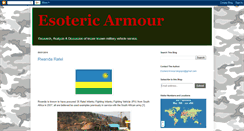 Desktop Screenshot of esotericarmour.blogspot.com